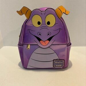 Loungefly Purple and Orange Dragon Kids Backpack